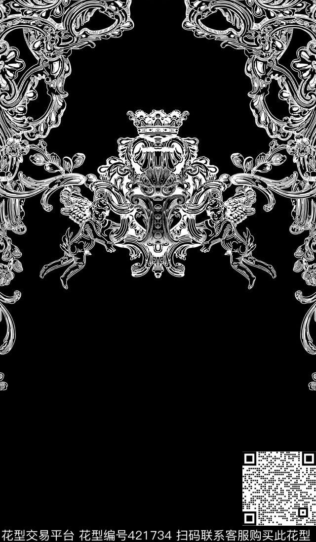 定位华亿平台欧式纹理数码印花华亿平台下载（图片编号: 421734） - 瓦栏（Walan）