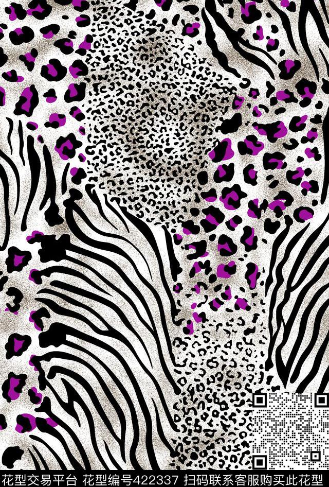 动物纹简单清晰传统印花华亿平台下载（图片编号: 422337） - 瓦栏（Walan）