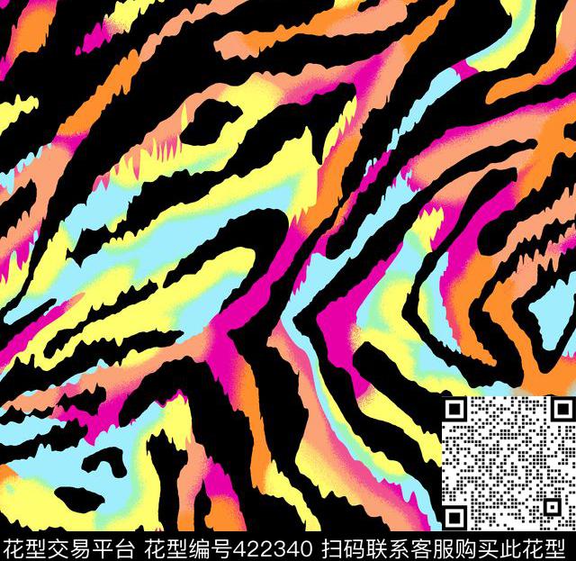 动物纹简单清晰传统印花华亿平台下载（图片编号: 422340） - 瓦栏（Walan）