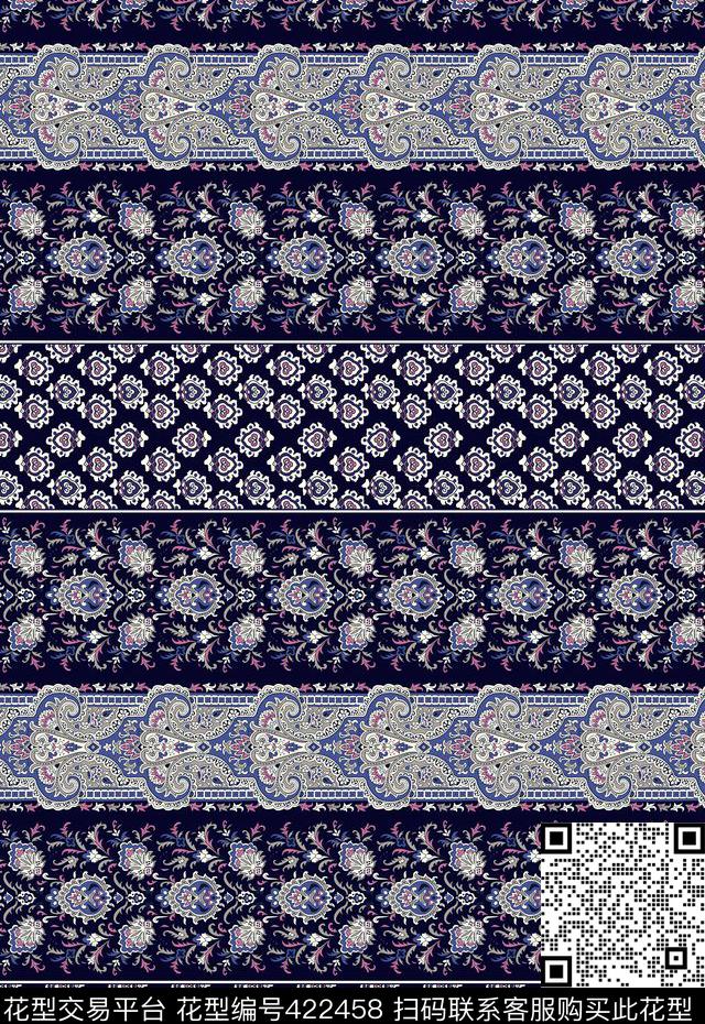 传统纹样民族风传统花纹传统印花华亿平台下载（图片编号: 422458） - 瓦栏（Walan）