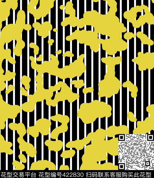 传统印花豹纹条纹动物纹传统印花华亿平台下载（图片编号: 422830） - 瓦栏（Walan）