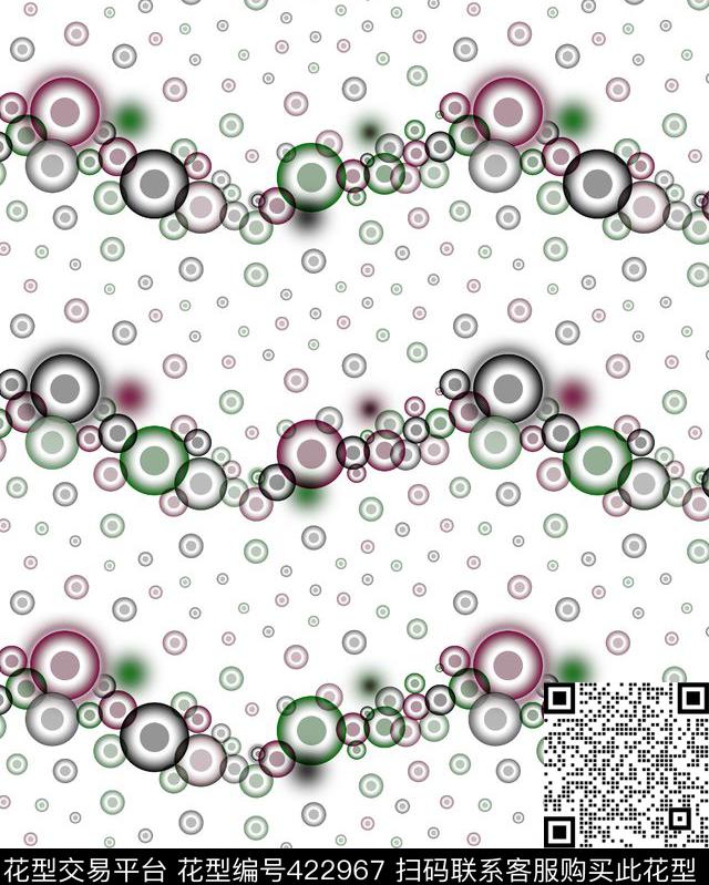圆弯条数码印花华亿平台下载（图片编号: 422967） - 瓦栏（Walan）