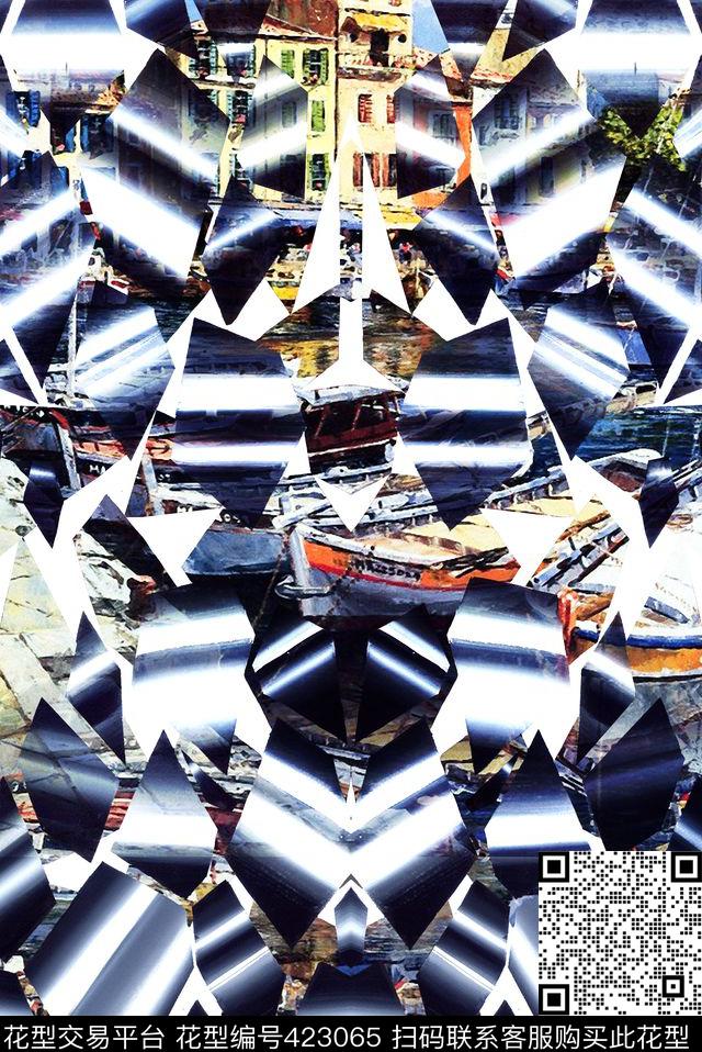 度假男装圣地数码印花华亿平台下载（图片编号: 423065） - 瓦栏（Walan）