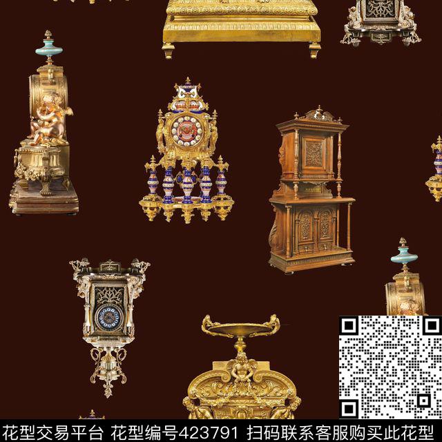 潮流复古男装华亿平台数码印花华亿平台下载（图片编号: 423791） - 瓦栏（Walan）