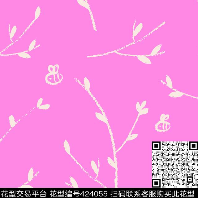 趣味童趣手绘传统印花华亿平台下载（图片编号: 424055） - 瓦栏（Walan）