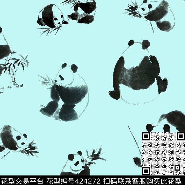 动物男装华亿平台清新传统印花华亿平台下载（图片编号: 424272） - 瓦栏（Walan）