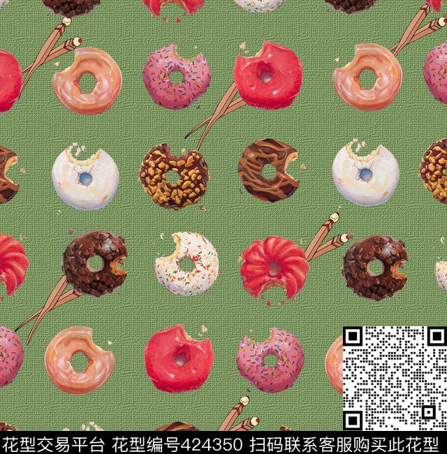 筷子流行时尚美食数码印花华亿平台下载（图片编号: 424350） - 瓦栏（Walan）