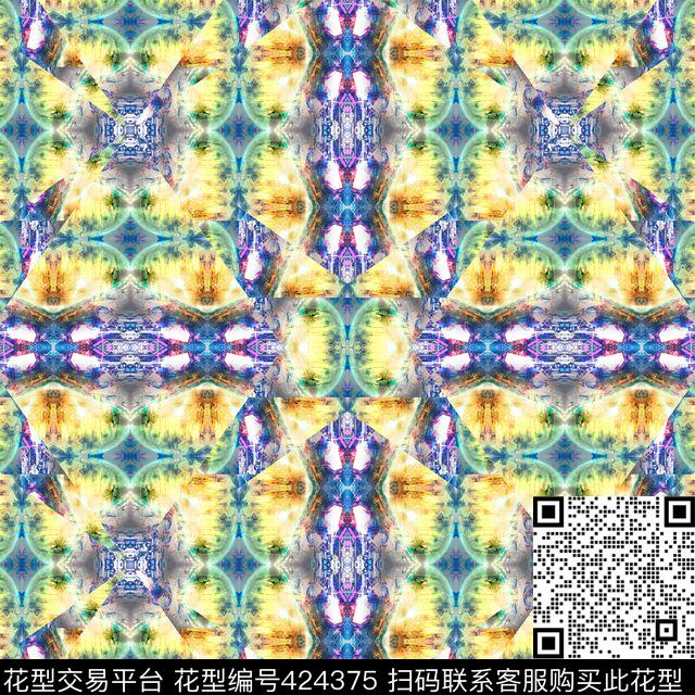 抽象华亿平台朦胧数码印花数码印花华亿平台下载（图片编号: 424375） - 瓦栏（Walan）