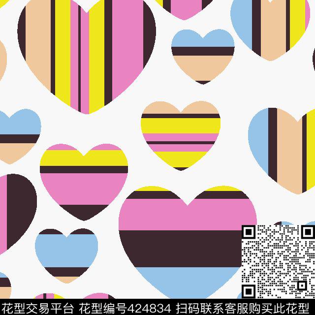 花朵靓丽卡通图传统印花华亿平台下载（图片编号: 424834） - 瓦栏（Walan）