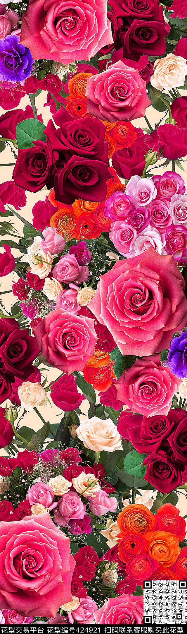 裙子服装女装数码印花华亿平台下载（图片编号: 424921） - 瓦栏（Walan）