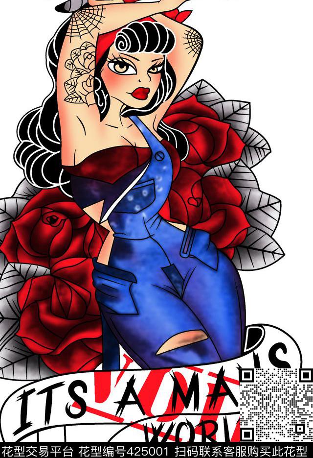 分色休闲清新传统印花华亿平台下载（图片编号: 425001） - 瓦栏（Walan）