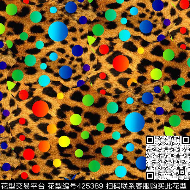 潮流潮流华亿平台丛林混搭数码印花华亿平台下载（图片编号: 425389） - 瓦栏（Walan）