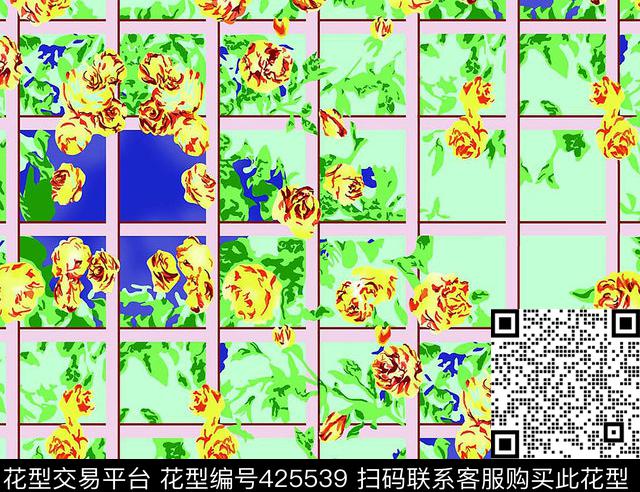 花稿写意艺术传统印花华亿平台下载（图片编号: 425539） - 瓦栏（Walan）