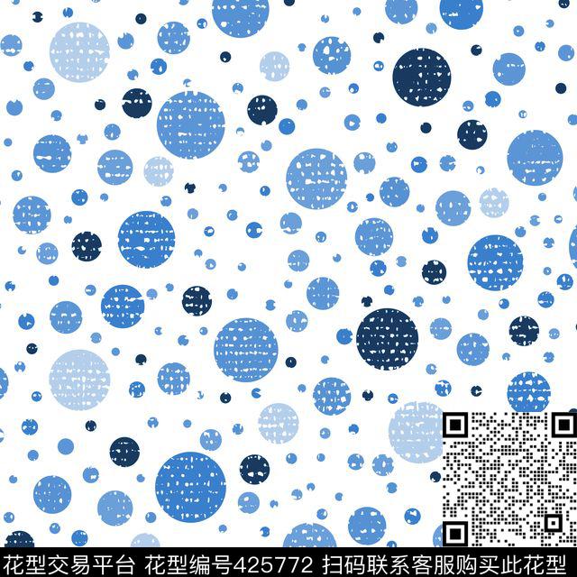 几何圆点波点传统印花华亿平台下载（图片编号: 425772） - 瓦栏（Walan）