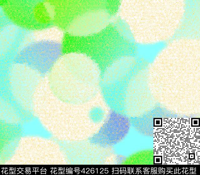 服装乱点子清新数码印花华亿平台下载（图片编号: 426125） - 瓦栏（Walan）