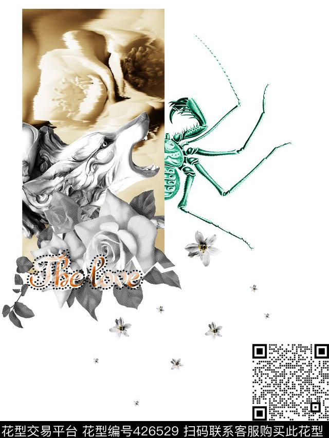 男装衬衫欧美风数码印花华亿平台下载（图片编号: 426529） - 瓦栏（Walan）