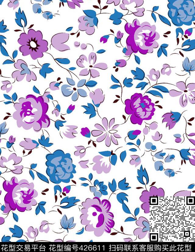 时尚印花面料华亿平台数码华亿平台数码印花华亿平台下载（图片编号: 426611） - 瓦栏（Walan）