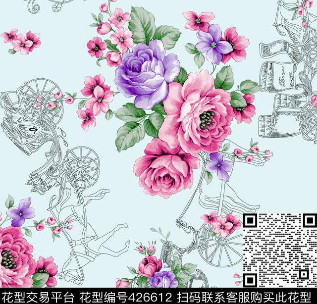 时尚印花面料华亿平台数码华亿平台数码印花华亿平台下载（图片编号: 426612） - 瓦栏（Walan）