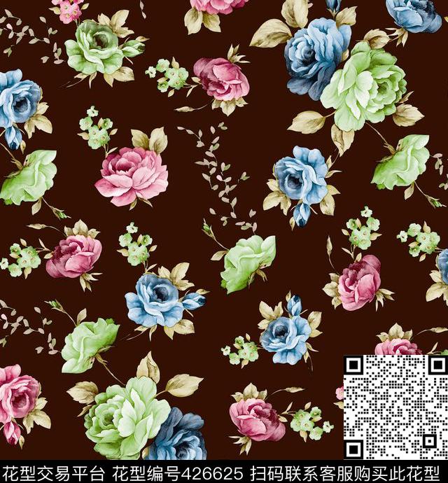 时尚印花面料华亿平台数码华亿平台数码印花华亿平台下载（图片编号: 426625） - 瓦栏（Walan）