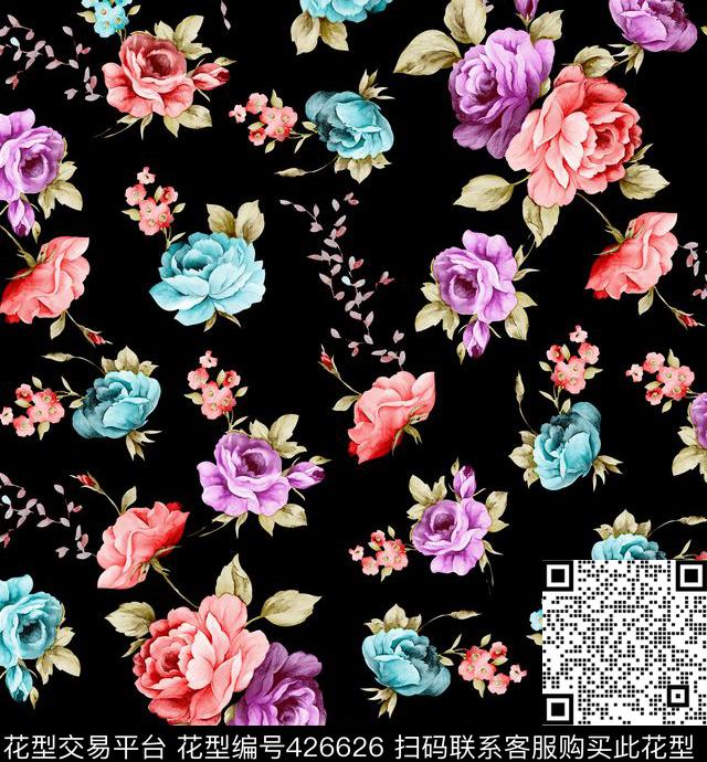 时尚印花面料华亿平台数码华亿平台数码印花华亿平台下载（图片编号: 426626） - 瓦栏（Walan）