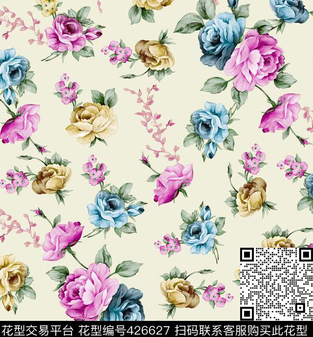 时尚印花面料华亿平台数码华亿平台数码印花华亿平台下载（图片编号: 426627） - 瓦栏（Walan）