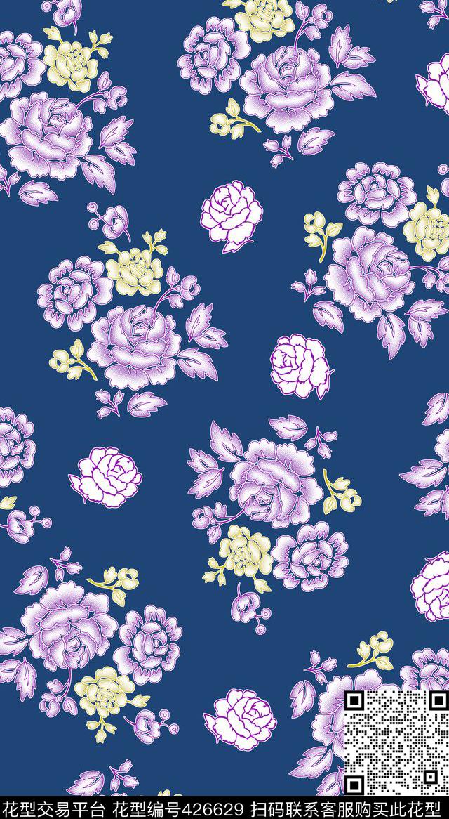 时尚印花面料华亿平台数码华亿平台数码印花华亿平台下载（图片编号: 426629） - 瓦栏（Walan）