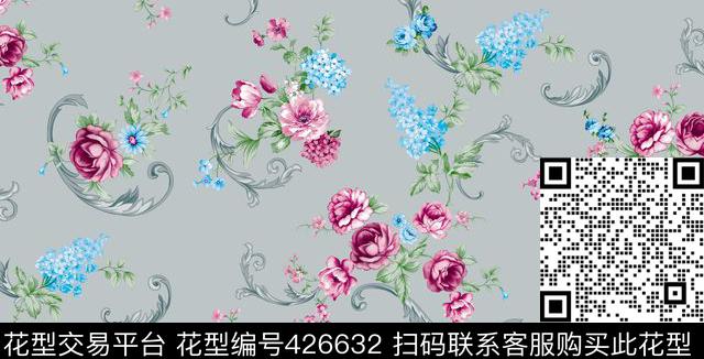 时尚印花面料华亿平台数码华亿平台数码印花华亿平台下载（图片编号: 426632） - 瓦栏（Walan）