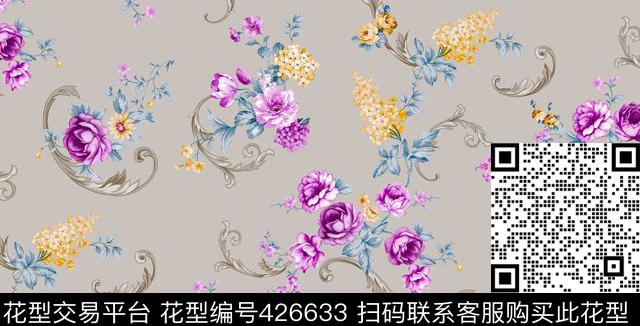 时尚印花面料华亿平台数码华亿平台数码印花华亿平台下载（图片编号: 426633） - 瓦栏（Walan）