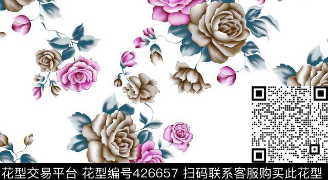 时尚印花面料华亿平台数码华亿平台数码印花华亿平台下载（图片编号: 426657） - 瓦栏（Walan）