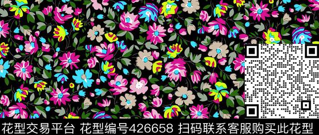 时尚印花面料华亿平台数码华亿平台数码印花华亿平台下载（图片编号: 426658） - 瓦栏（Walan）