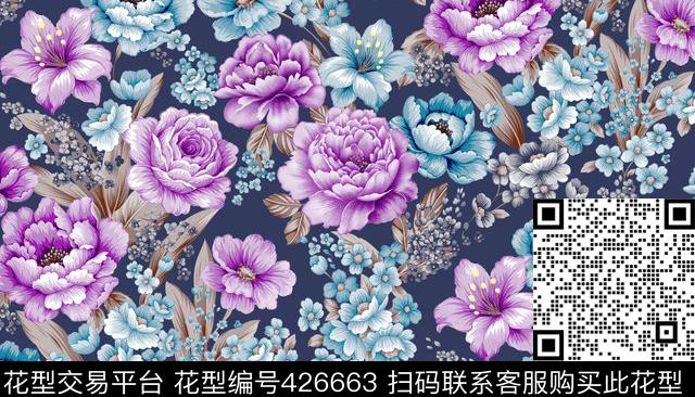 时尚印花面料华亿平台数码华亿平台数码印花华亿平台下载（图片编号: 426663） - 瓦栏（Walan）