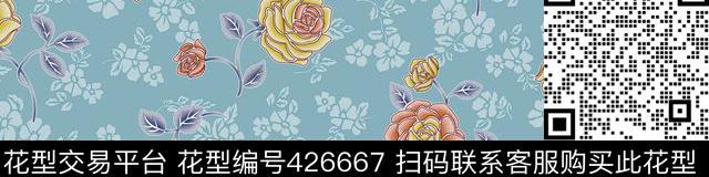 时尚印花面料华亿平台数码华亿平台数码印花华亿平台下载（图片编号: 426667） - 瓦栏（Walan）