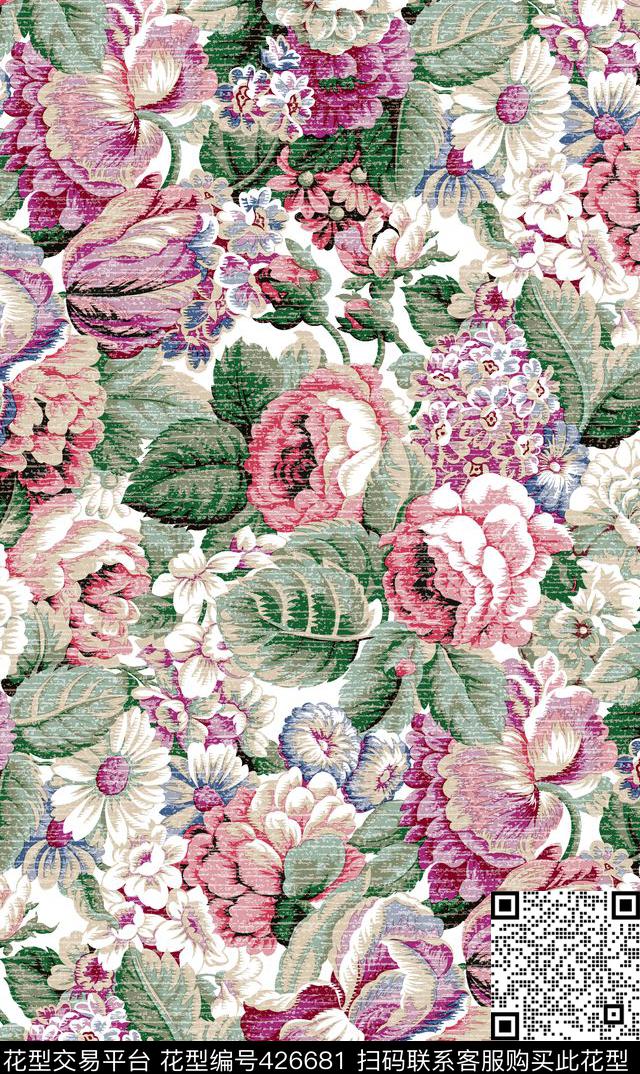 时尚印花面料华亿平台数码华亿平台数码印花华亿平台下载（图片编号: 426681） - 瓦栏（Walan）