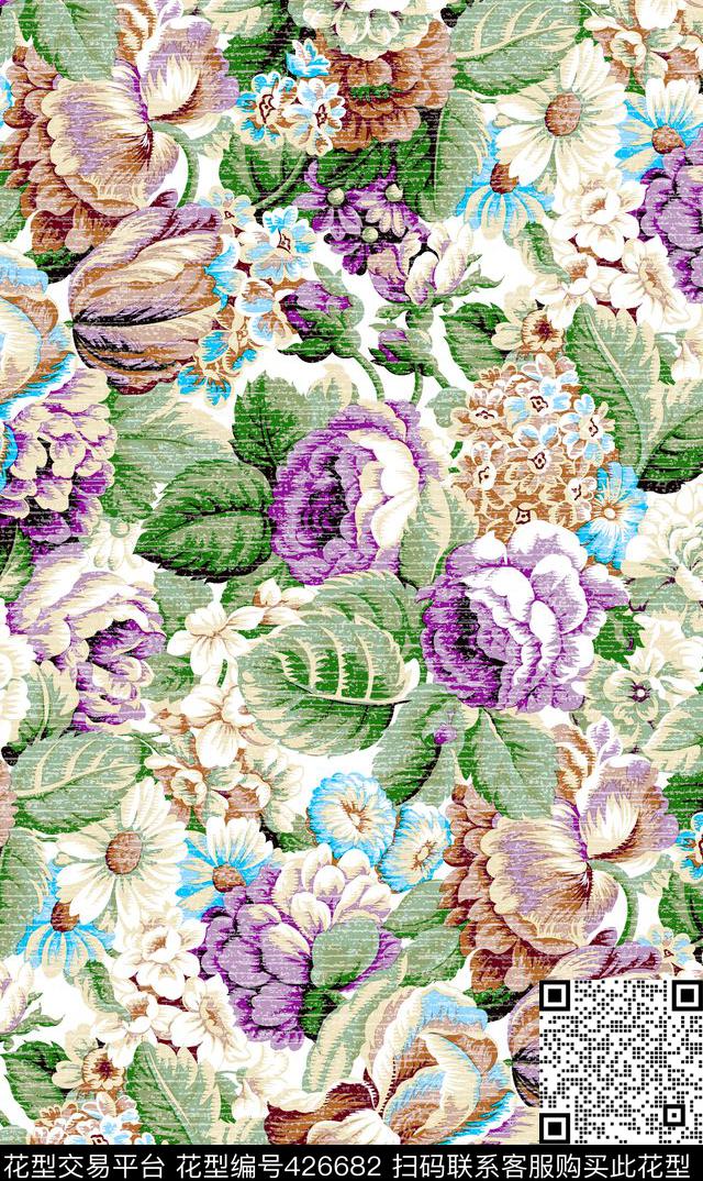 时尚印花面料华亿平台数码华亿平台数码印花华亿平台下载（图片编号: 426682） - 瓦栏（Walan）