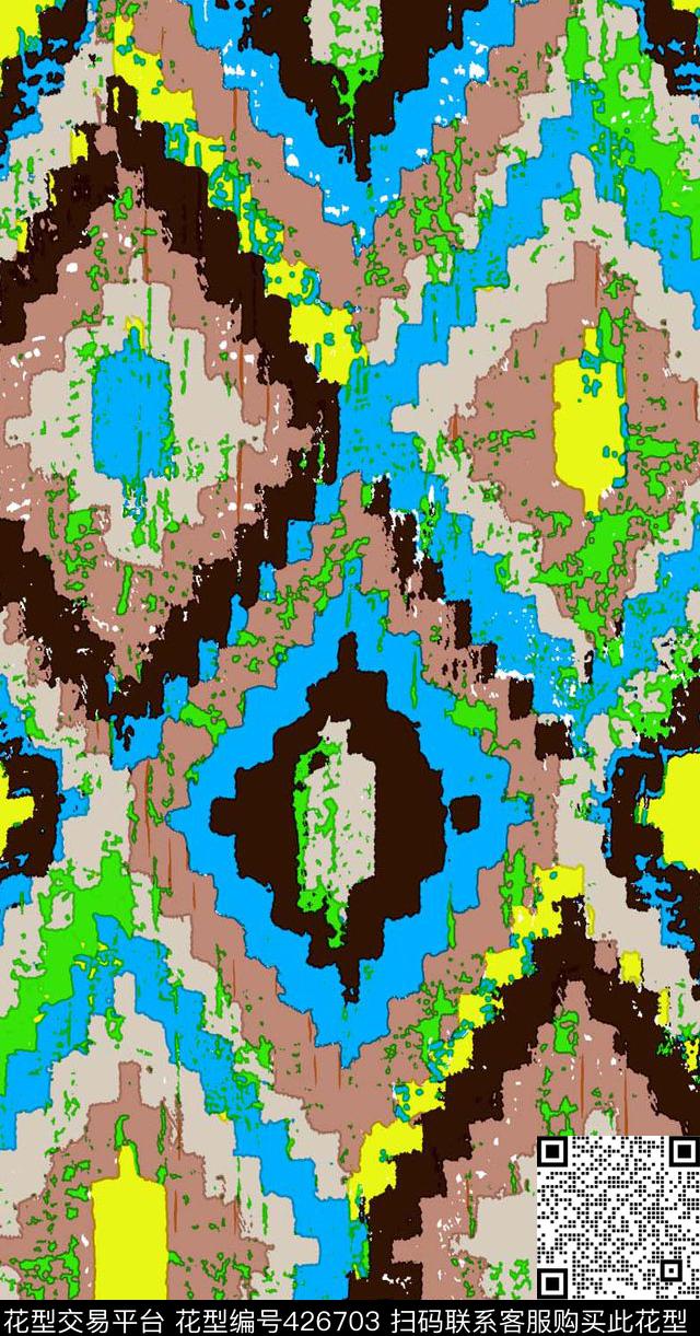 时尚印花面料华亿平台数码华亿平台数码印花华亿平台下载（图片编号: 426703） - 瓦栏（Walan）