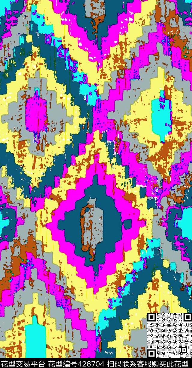 时尚印花面料华亿平台数码华亿平台数码印花华亿平台下载（图片编号: 426704） - 瓦栏（Walan）