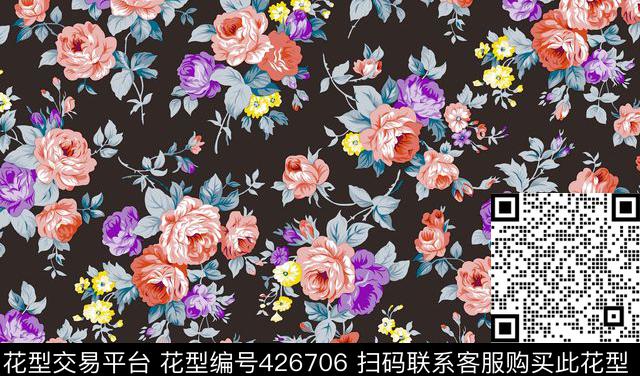 时尚印花面料华亿平台数码华亿平台数码印花华亿平台下载（图片编号: 426706） - 瓦栏（Walan）