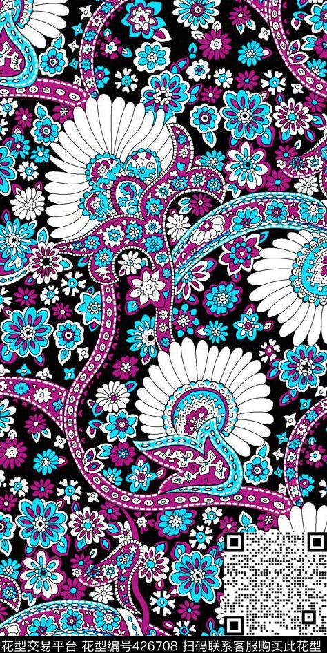 时尚印花面料华亿平台数码华亿平台数码印花华亿平台下载（图片编号: 426708） - 瓦栏（Walan）