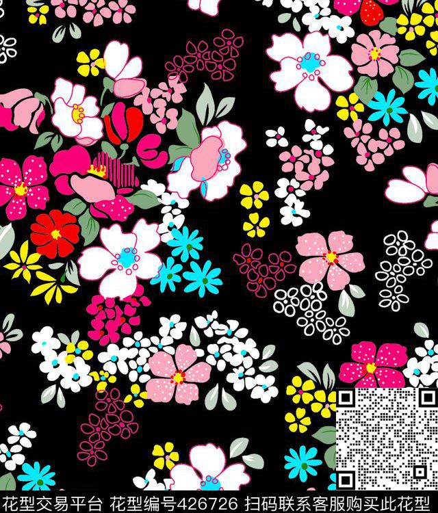 时尚印花面料华亿平台数码华亿平台数码印花华亿平台下载（图片编号: 426726） - 瓦栏（Walan）