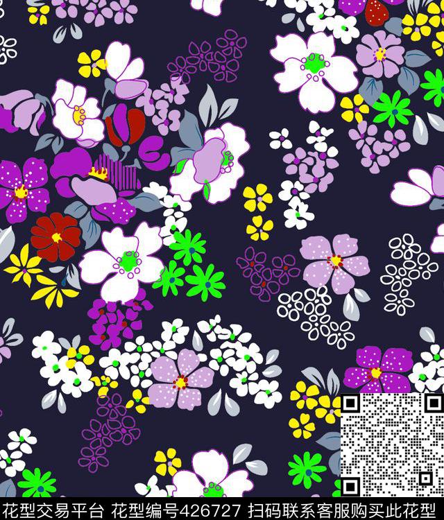 时尚印花面料华亿平台数码华亿平台数码印花华亿平台下载（图片编号: 426727） - 瓦栏（Walan）