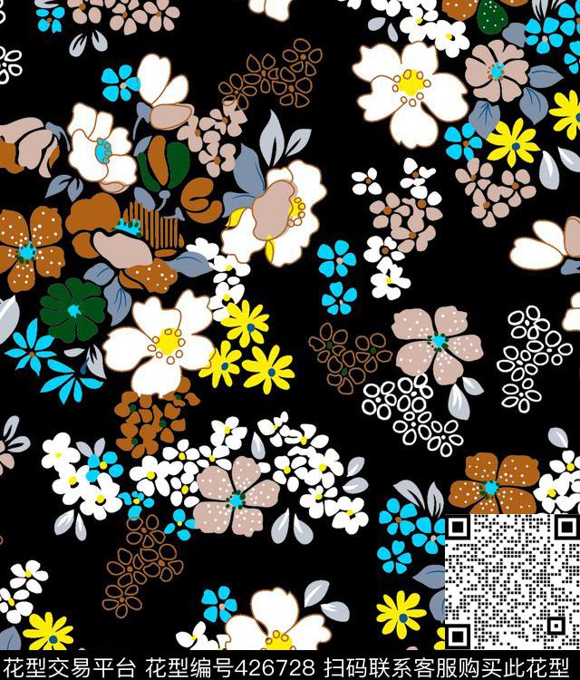 时尚印花面料华亿平台数码华亿平台数码印花华亿平台下载（图片编号: 426728） - 瓦栏（Walan）