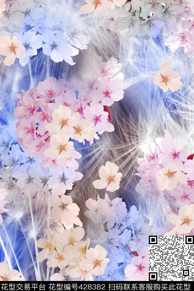 田园小清新小碎花集合纹理数码印花华亿平台下载（图片编号: 428382） - 瓦栏（Walan）