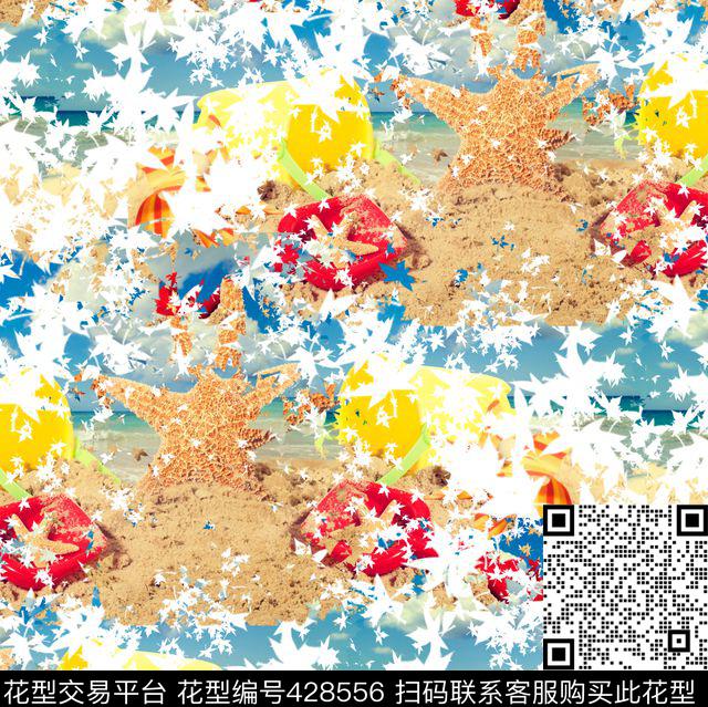 潮流抽象复古数码印花华亿平台下载（图片编号: 428556） - 瓦栏（Walan）