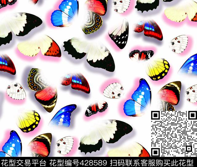 动物蓝黄红数码印花华亿平台下载（图片编号: 428589） - 瓦栏（Walan）