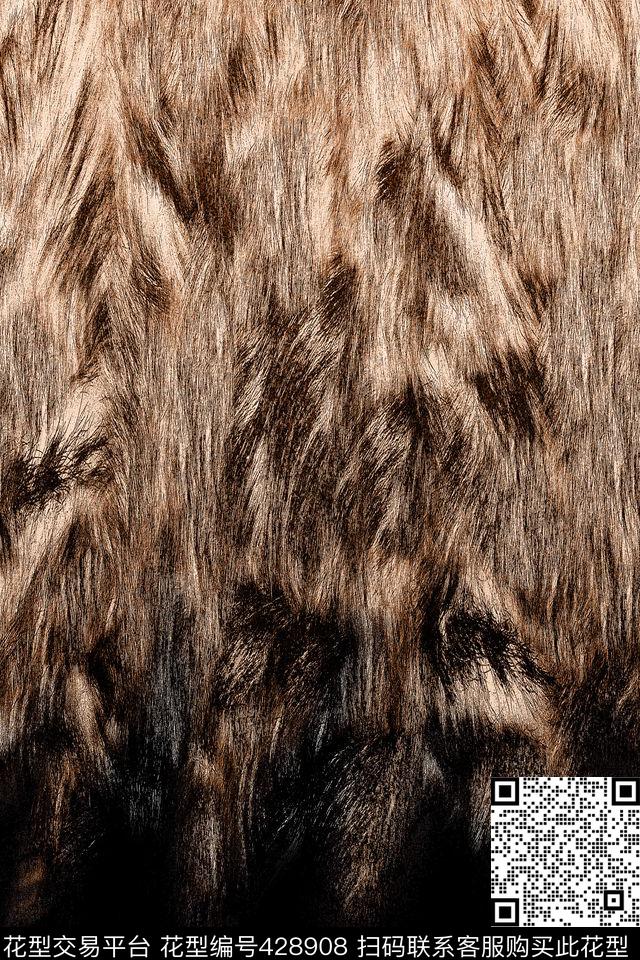 数码定位动物纹皮草动物纹数码印花华亿平台下载（图片编号: 428908） - 瓦栏（Walan）