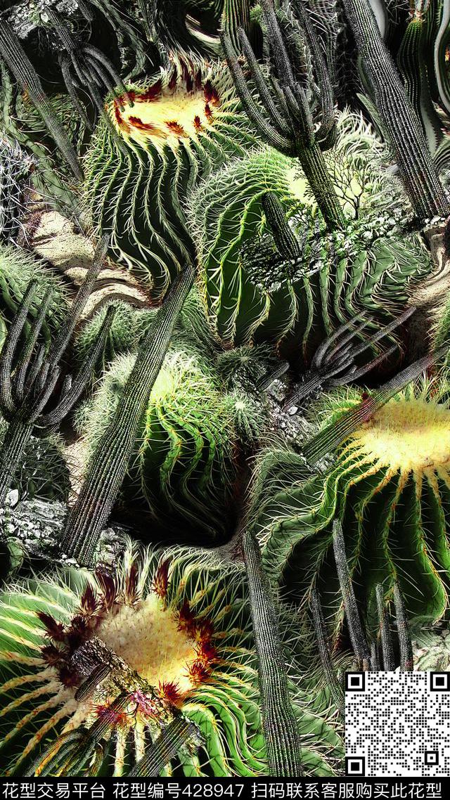 景观男装沙漠数码印花华亿平台下载（图片编号: 428947） - 瓦栏（Walan）