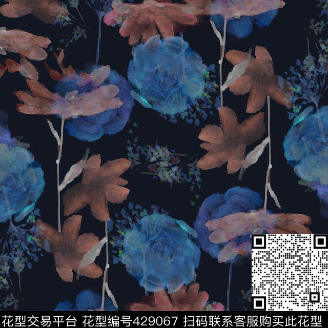 抽象个性男装男装数码印花华亿平台下载（图片编号: 429067） - 瓦栏（Walan）