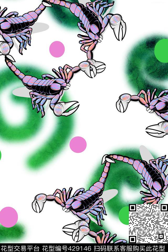 L.D~卡通L.D~手绘L.D~动物传统印花华亿平台下载（图片编号: 429146） - 瓦栏（Walan）