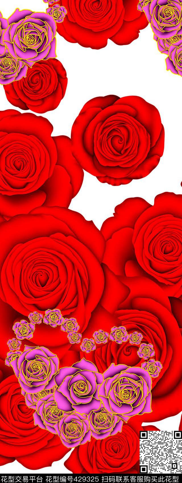 时尚面料华亿平台数码印花流行华亿平台传统印花华亿平台下载（图片编号: 429325） - 瓦栏（Walan）