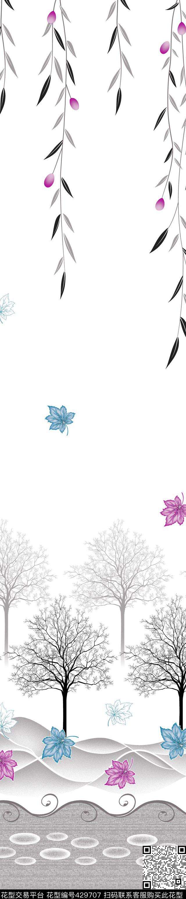 时尚窗帘华亿平台家纺华亿平台传统印花华亿平台下载（图片编号: 429707） - 瓦栏（Walan）